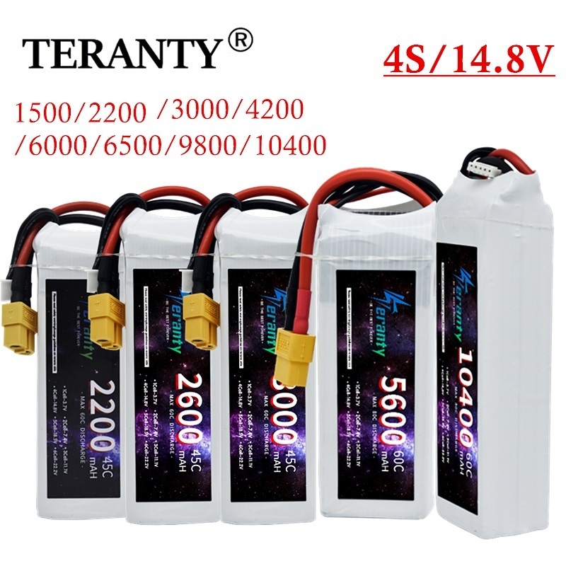 4S Lipo Battery 14.8V 6000Mah - 14.8V RCリポバッテリー 4S 1500mAh 2200mAh 3000mAh