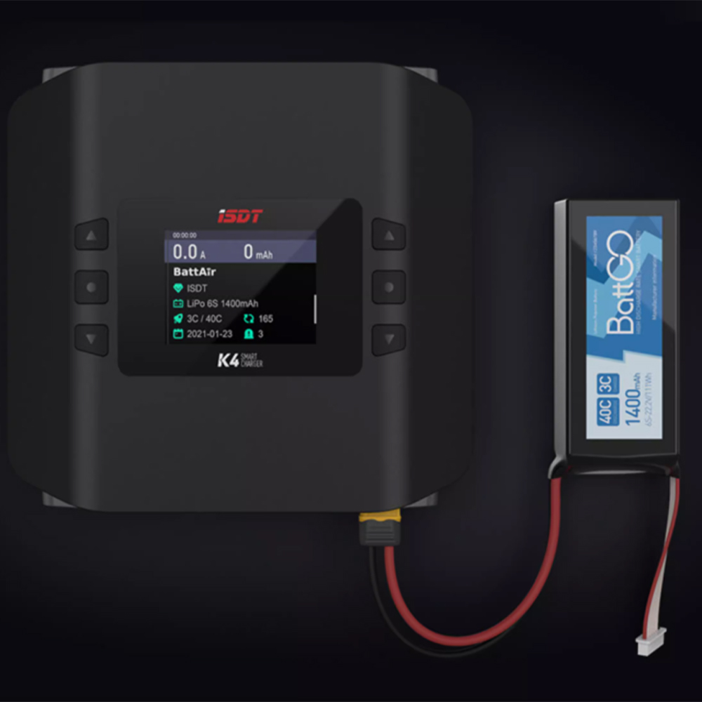 NEW ISDT K4 デュアルチャンネル リポバッテリーバ - Isdt K4 Dual Lipo Charger のレビューと価格