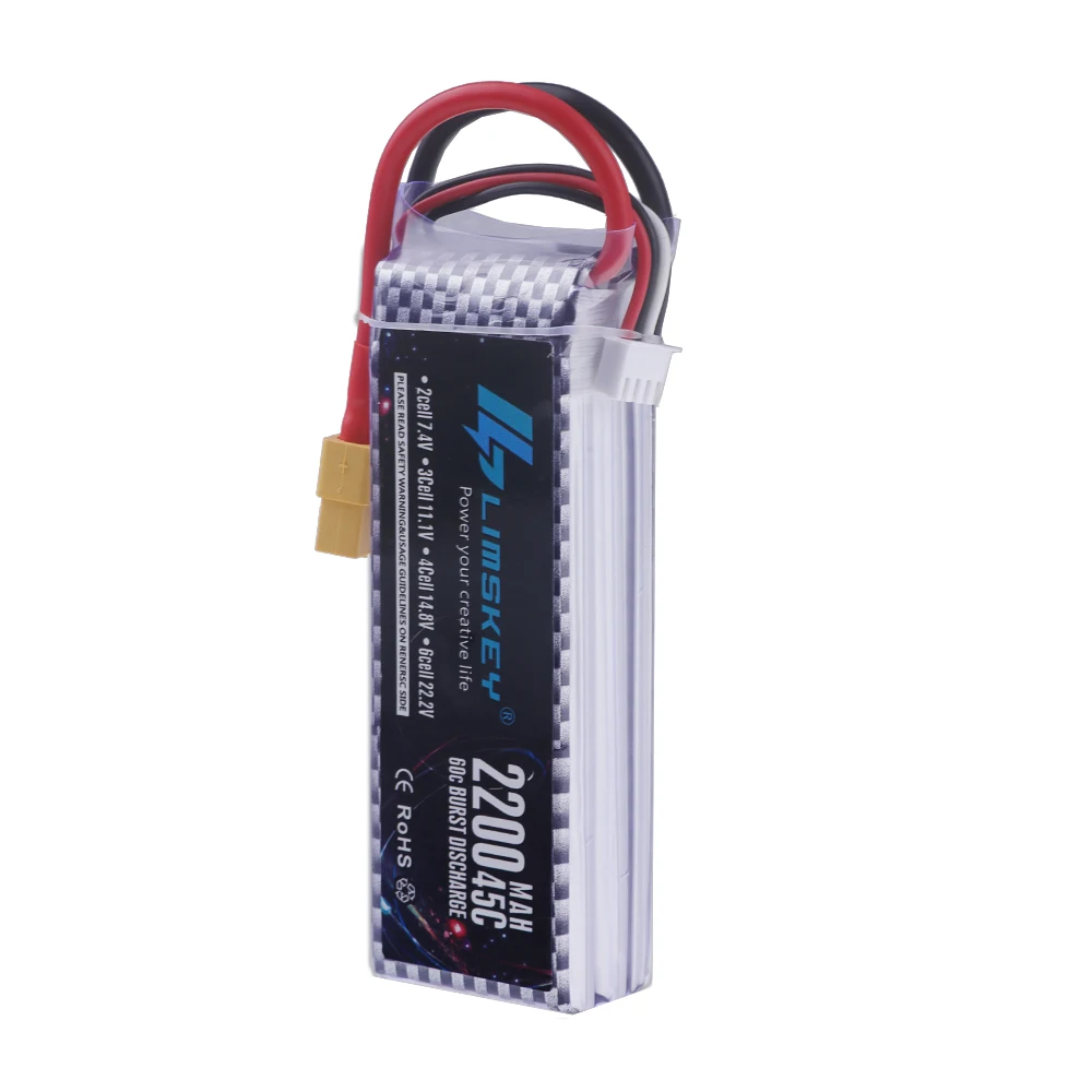 2S 3S 4S 6S リポバッテリー 7.4V 11.1V - 4S Lipo Battery 14.8V 6000Mah のレビューと価格