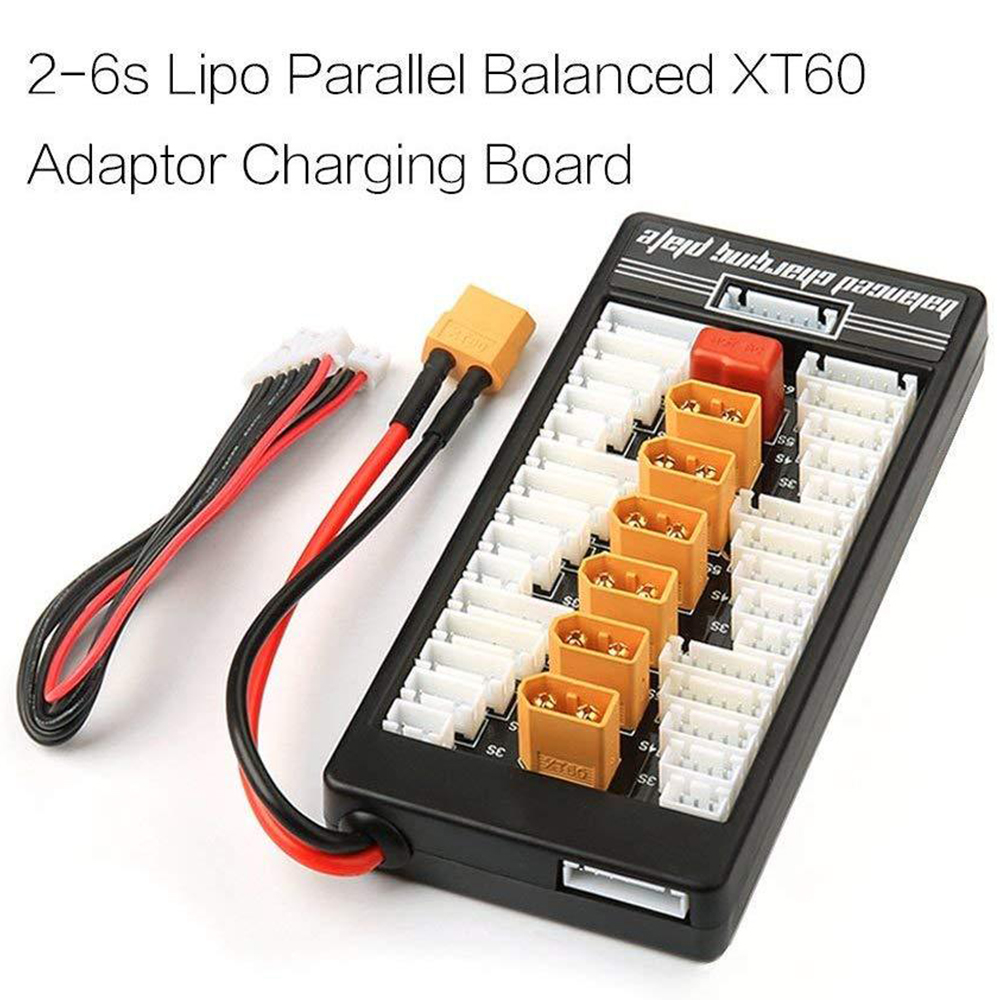 2S-6S Lipo バッテリーバランス充電ボード XT60 - 12S Lipo Battery Balancing Board のレビューと価格