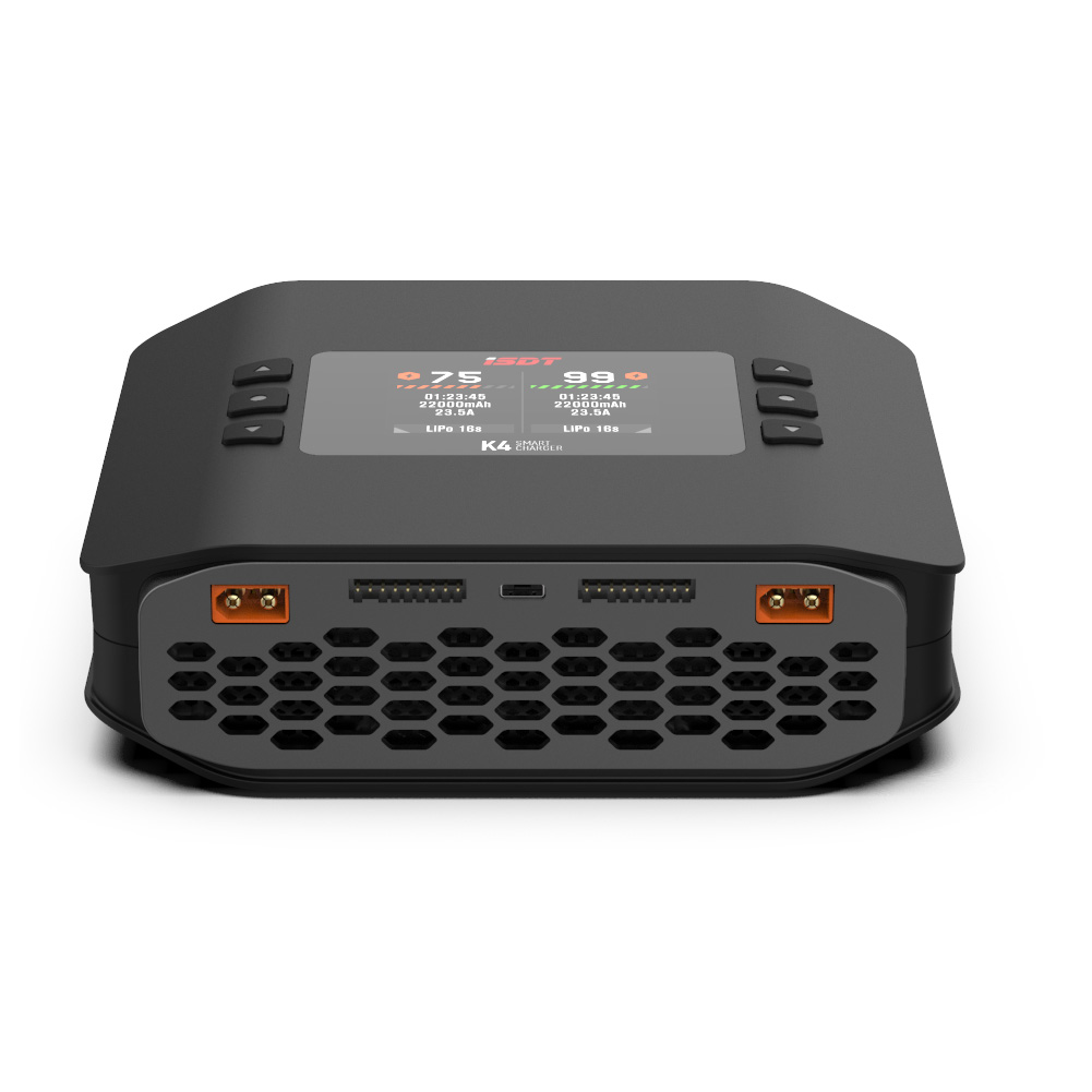 ISDT K4 デュアルチャンネルRCスマートバッテリーチャ - Isdt K4 Dual Lipo Charger のレビューと価格