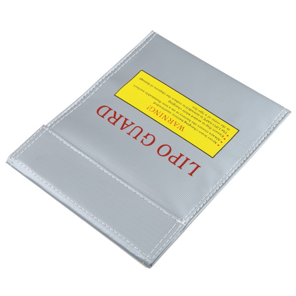 RCリポバッテリー用、耐火安全保護充電バッグ 18x23cm - Lipo Battery Fireproof Safety Charge Box のレビューと価格
